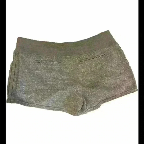 Athleta Shorts Women Medium Gray Drawstring Tie Pockets Workout Casual Yoga Fit - Picture 2 of 4